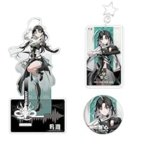 Amazon.co.jp: 鳴潮 グッズ アクリルスタンド キーホルダー バッジ 3点